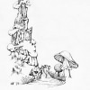 1975 pen and ink